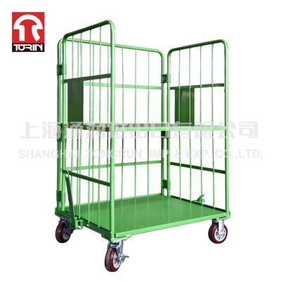 Torin SWK1021 Double Folding Logistics Processing Steel Roll Container	roll Cart
