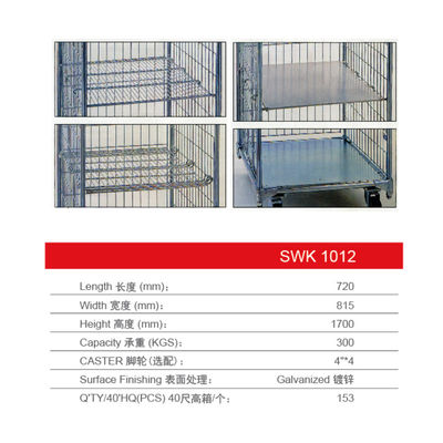 Torin SWK1012 Wholesale High-Quality Warehouse Heavy-Duty Goods Roll Cage Trolley Roll Cage Trolley