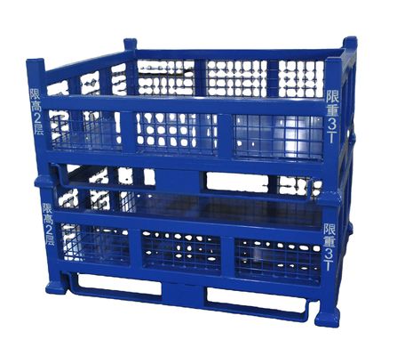 Torin DZ444 Warehouse Equipment Iron Wire Cage Mesh Foldable and Collapsible Container