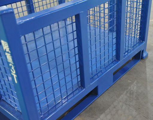 Torin DZ444 Warehouse Equipment Iron Wire Cage Mesh Foldable and Collapsible Container