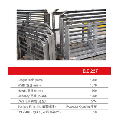 Torin Dz267 Industrial Goods Mobile Heavy Loading Steel Four-Wheel Handcart Platform Handcart