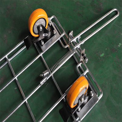Car Cargo Silent Car Roll Cart Torin DZ31 	Stainless Steel Car Folding Flat Roll Cart
