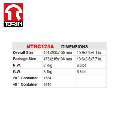 Torin NTBC125A  Craftsman Tool Box Portable Tool Box with Tools